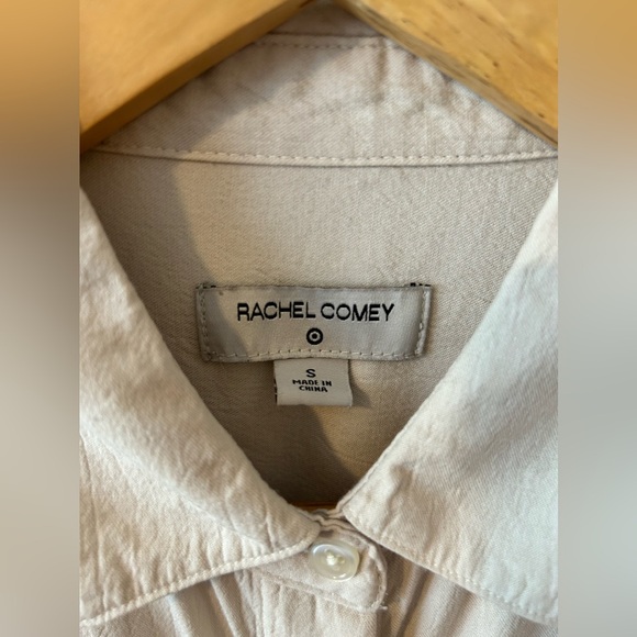 Oversized, dip dye, button down tunic blouse - Picture 4 of 4